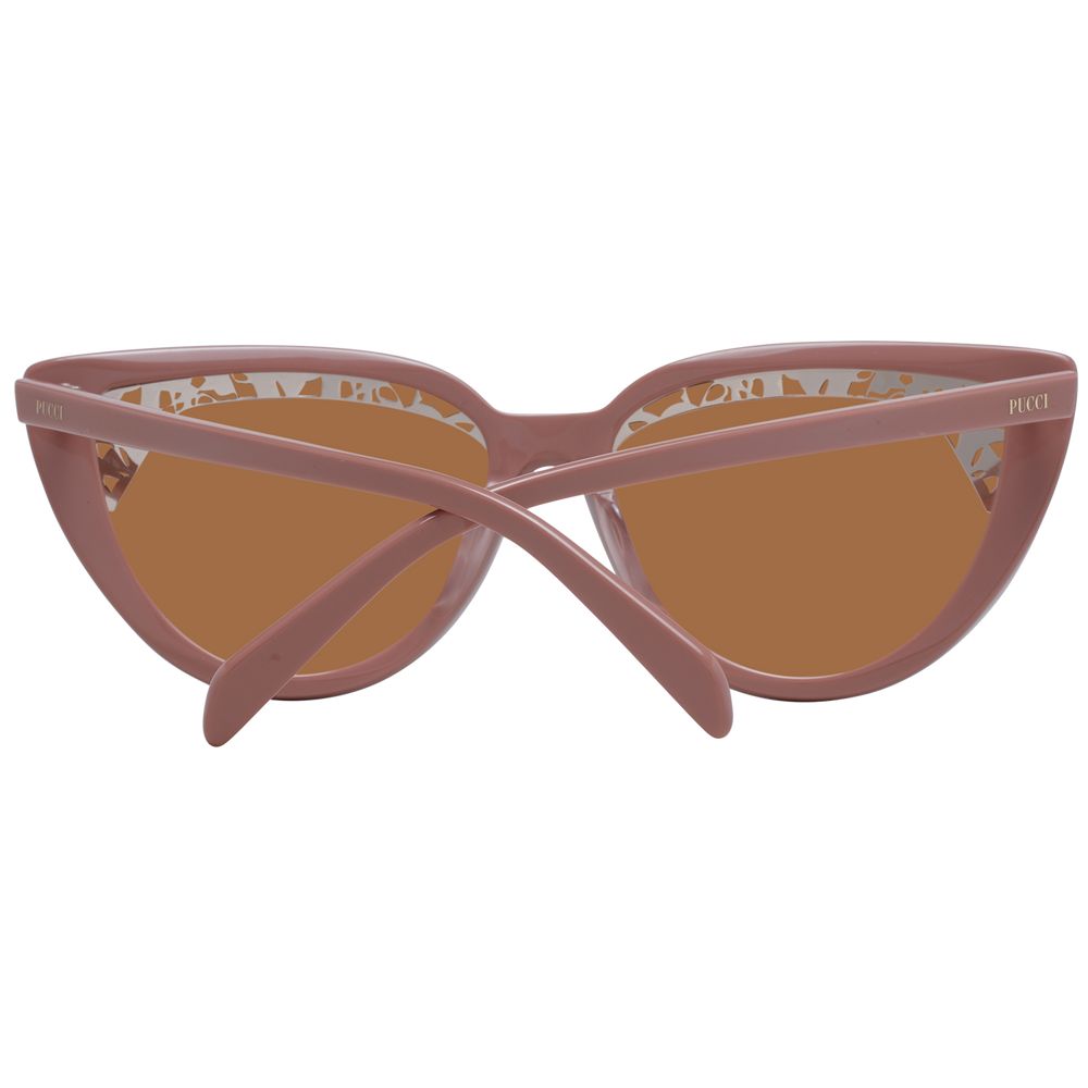 Emilio Pucci Pink Plastic Sunglasses