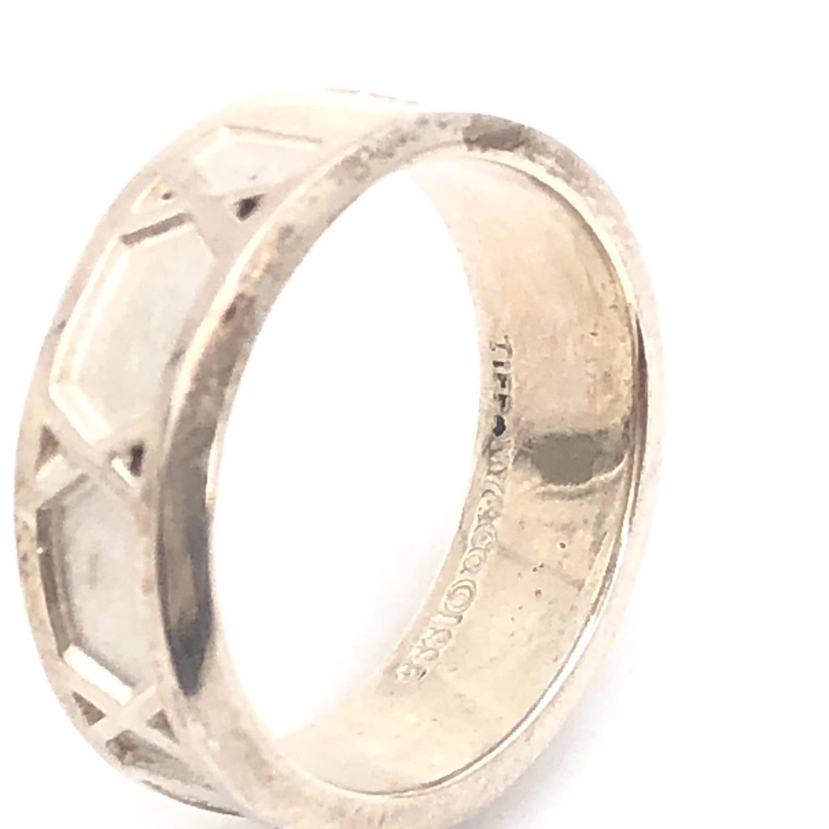 Tiffany & Co. Atlas Ring, SV925, 4.5g, US Size 5