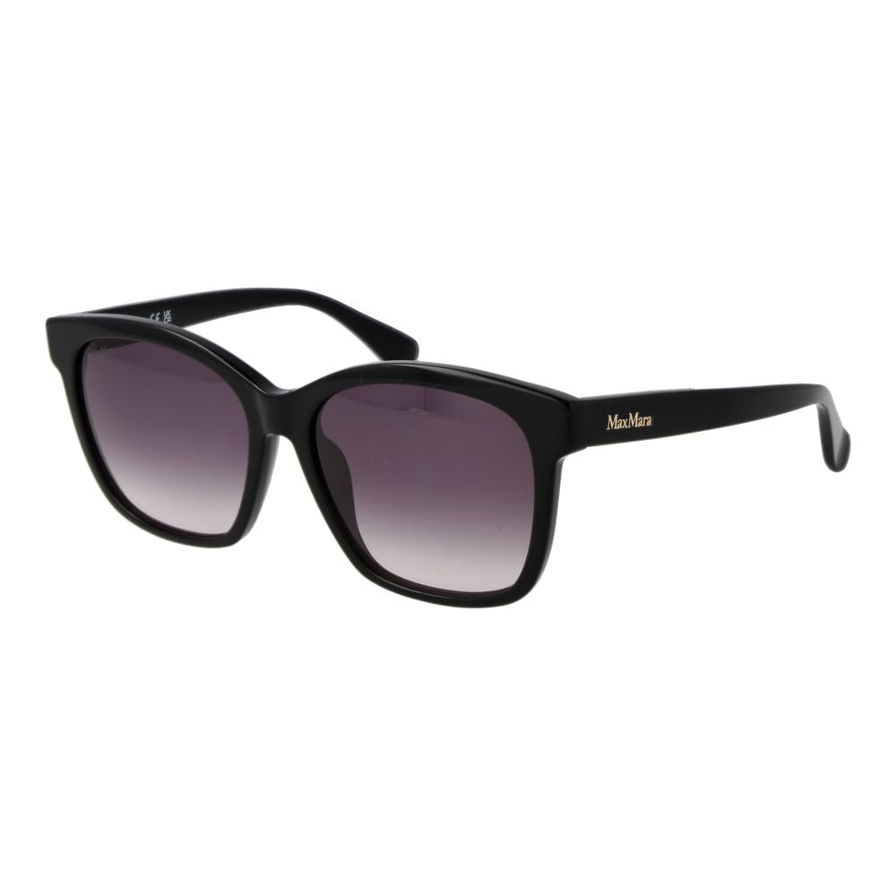 Max Mara Black Acetate Sunglasses