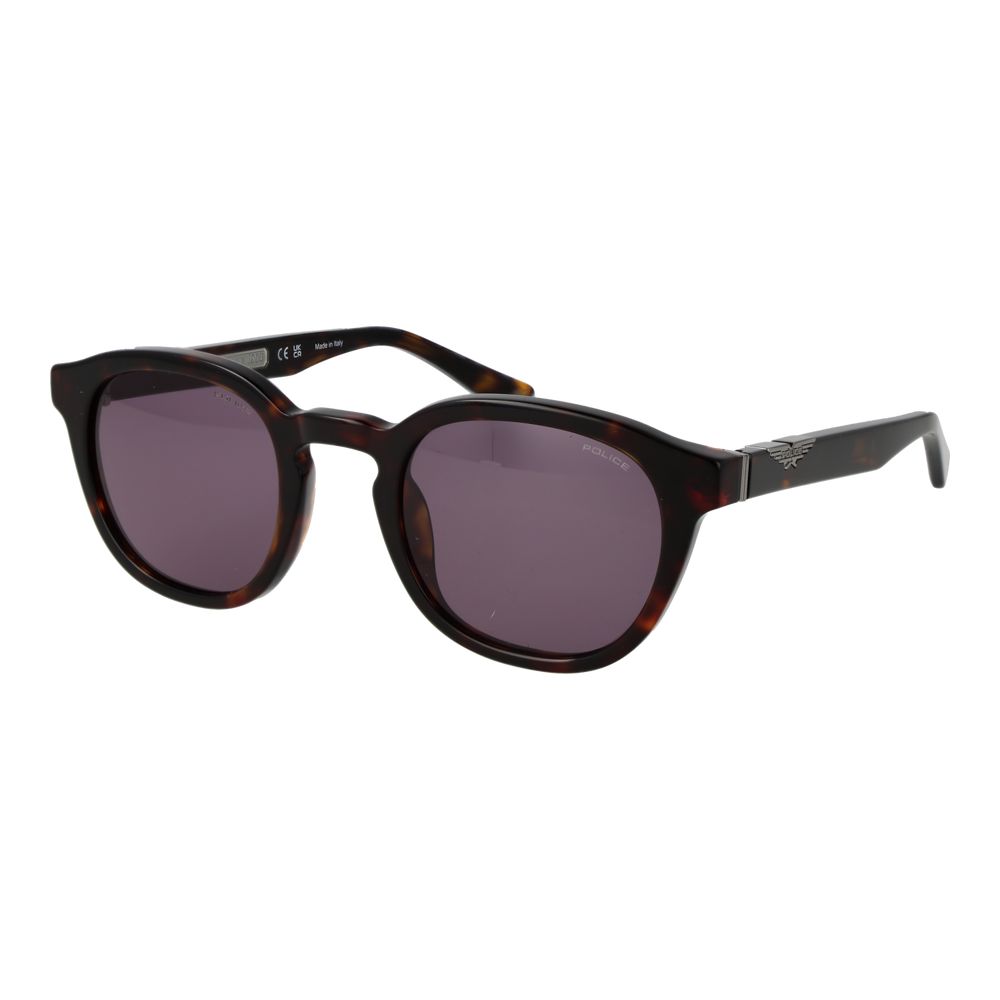 Police Brown Cellulose Acetate Sunglasses