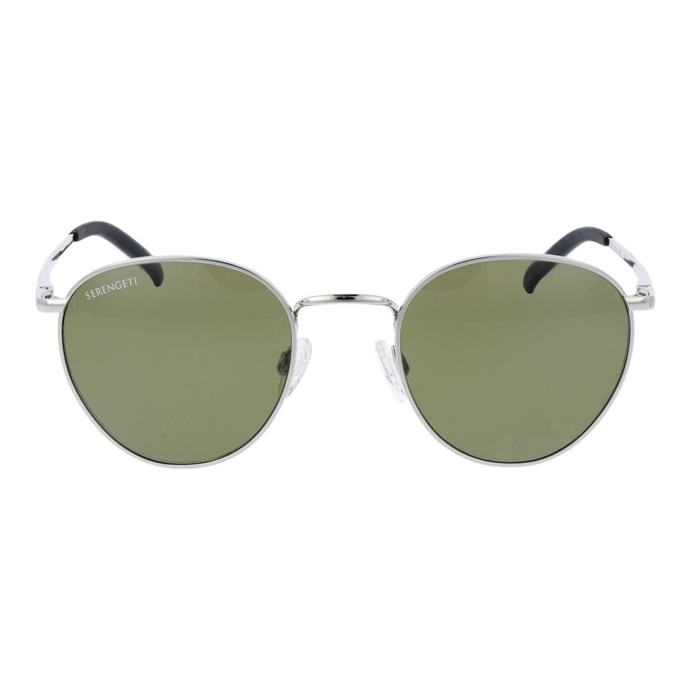 Serengeti Silver Metal Sunglasses