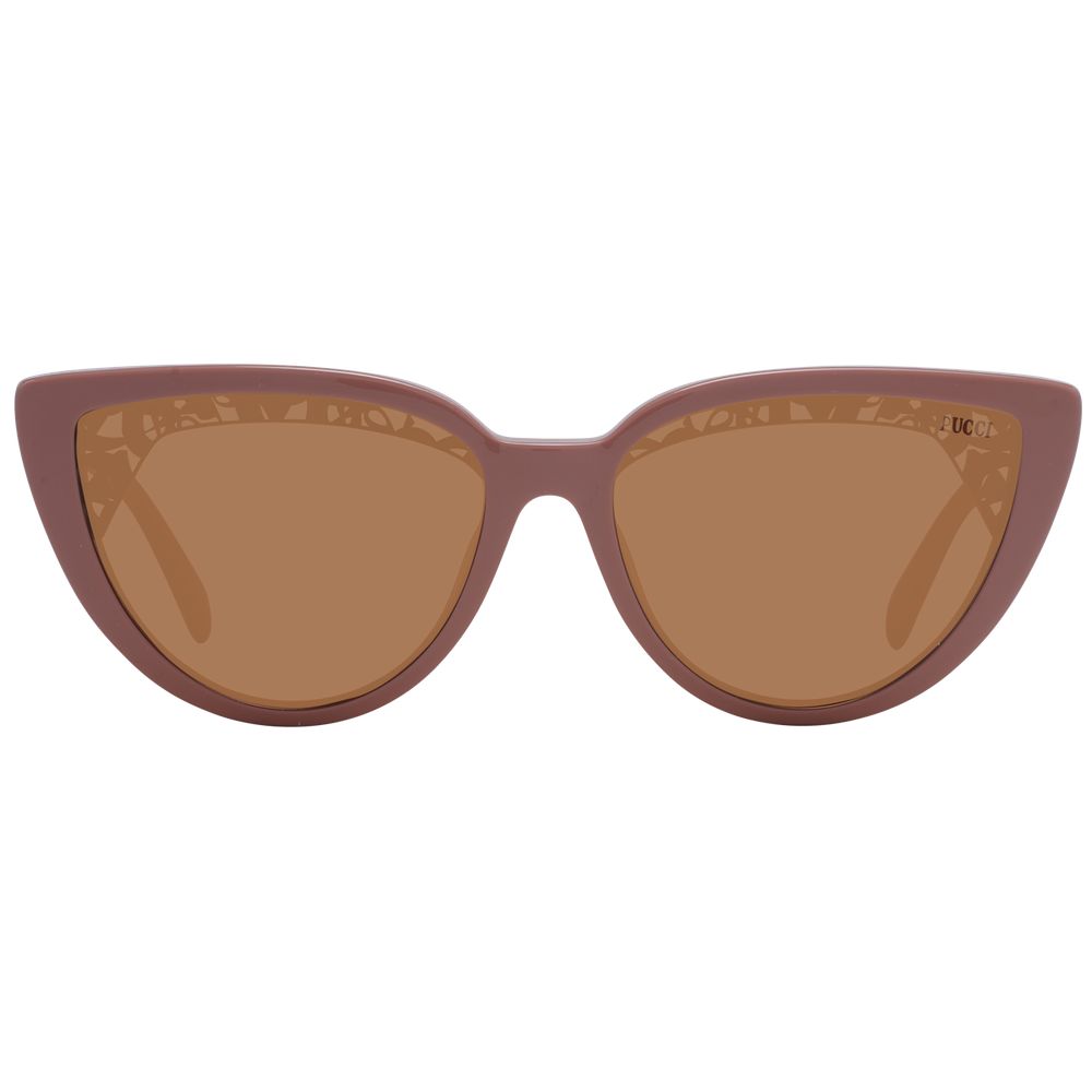 Emilio Pucci Pink Plastic Sunglasses
