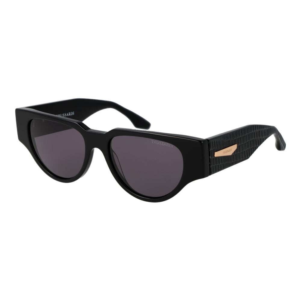 Trussardi Black Acetate Sunglasses
